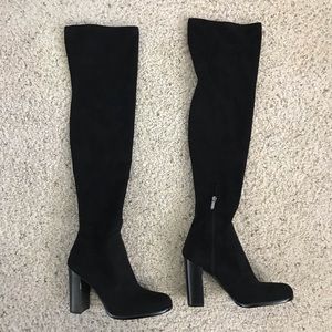 Sam Edelman over the knee suede boots